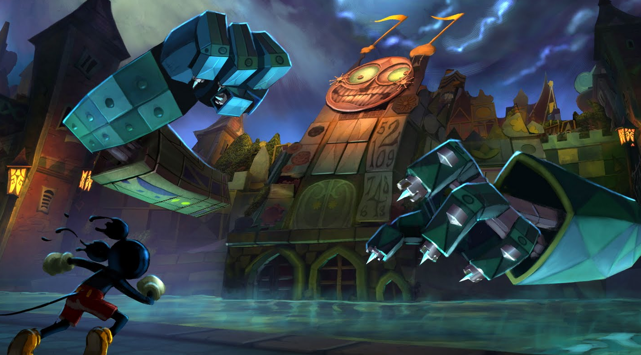 Konceptbilder från Epic Mickey