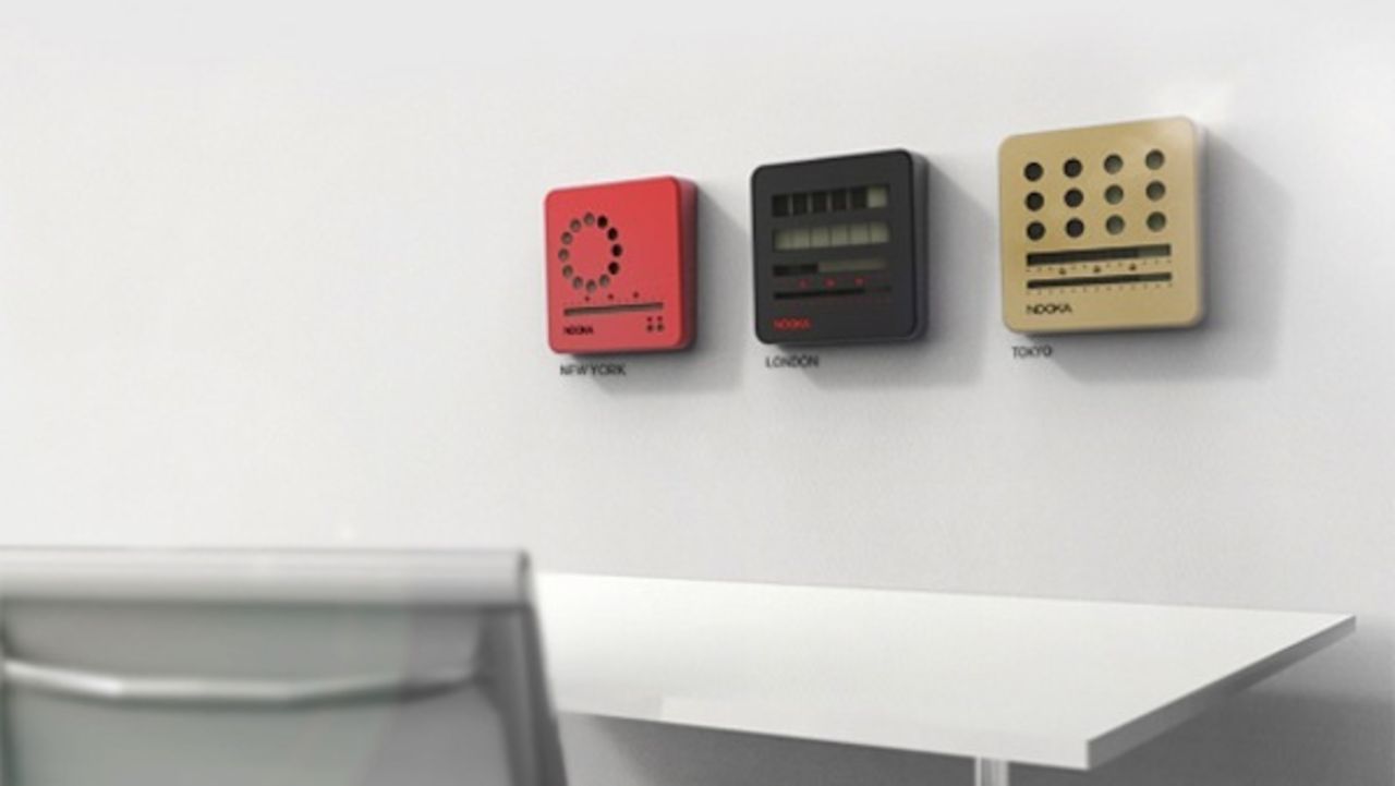 Vill du se Nooka som väggklocka?