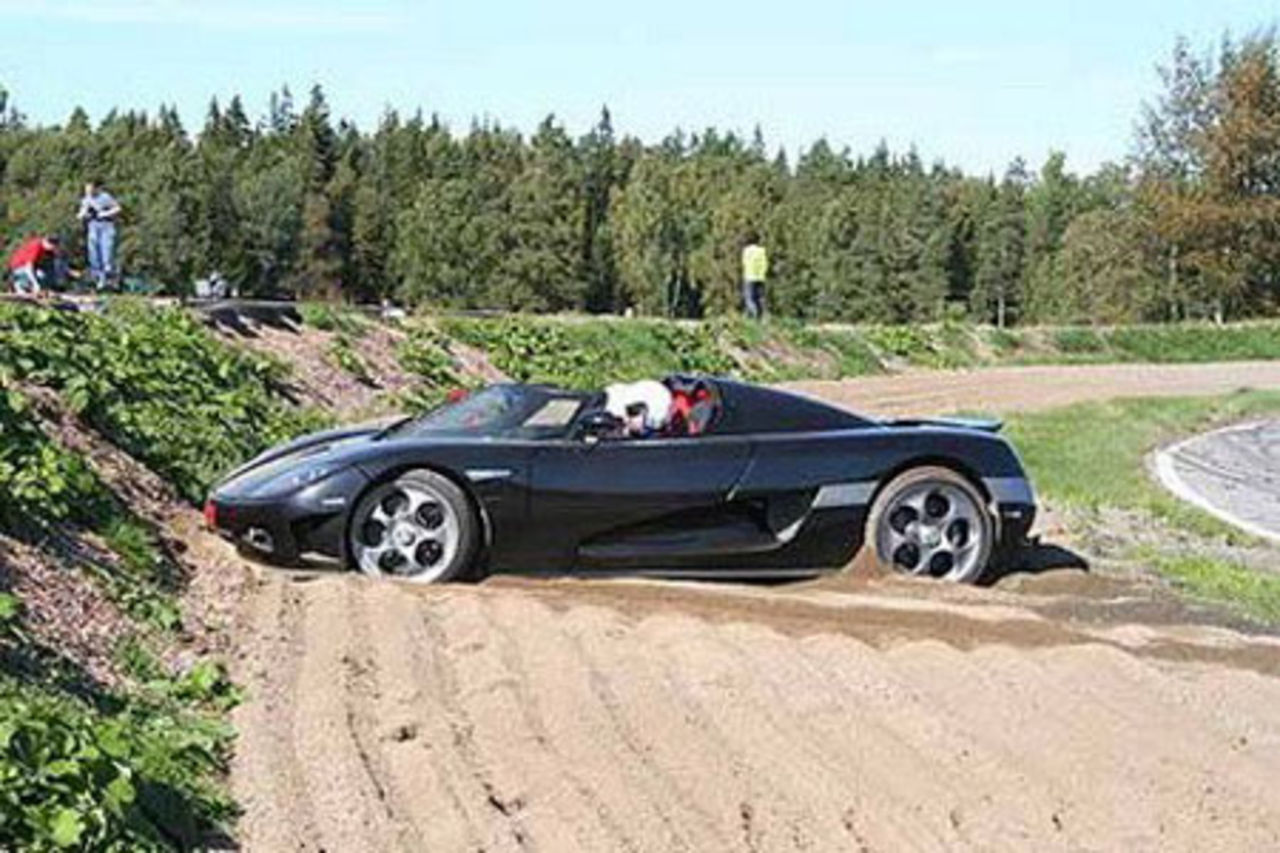 Tommy Sharif fortfarande sur på Koenigsegg