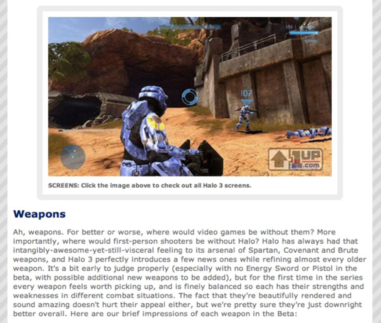 Mer Halo 3-info