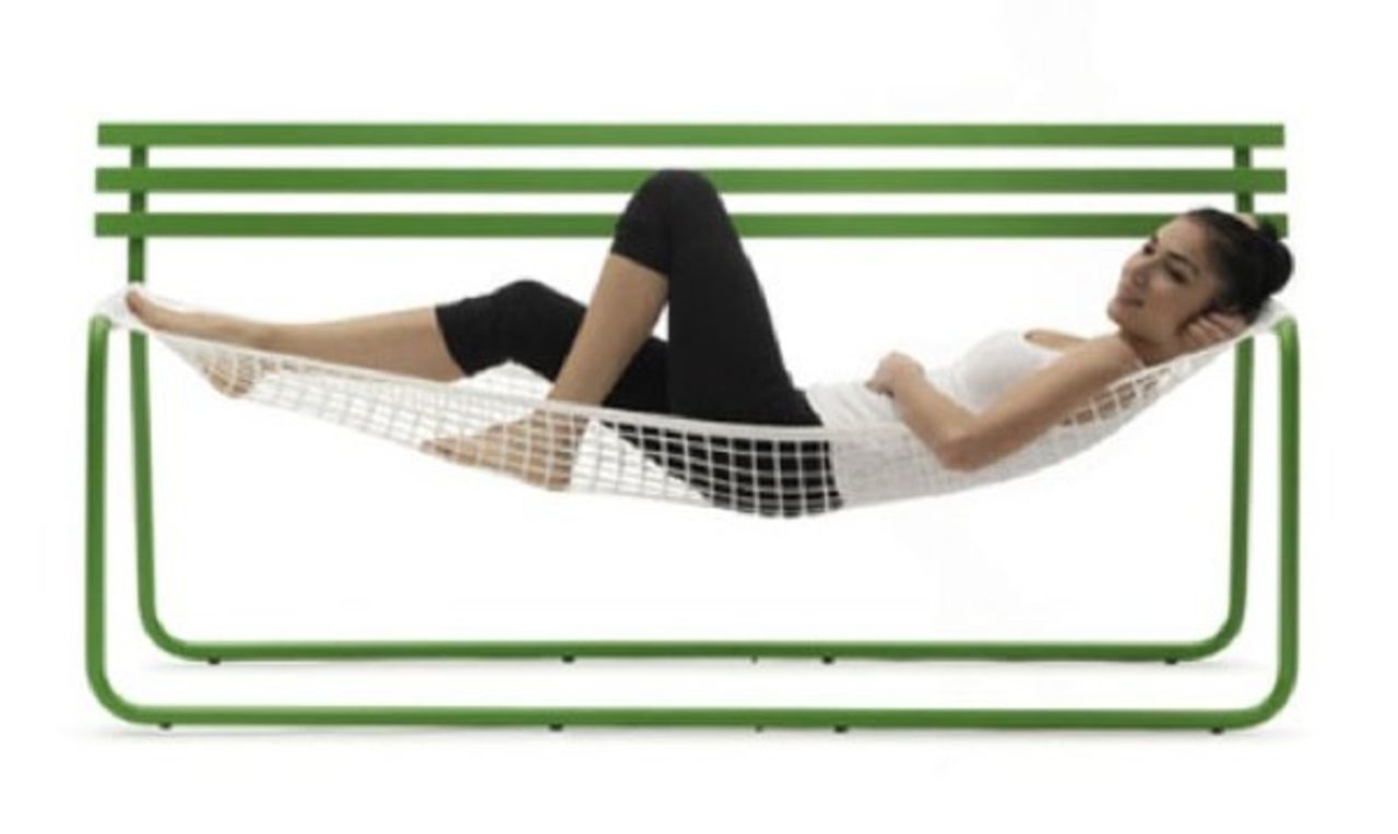 Liggvänlig hammock