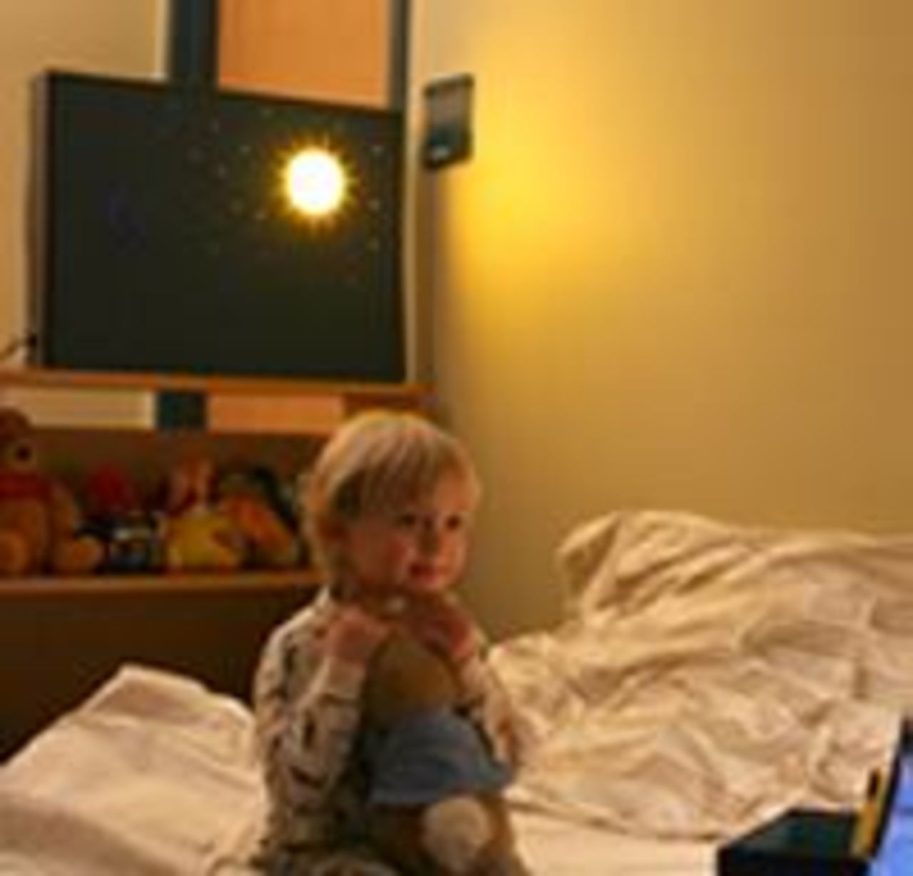 Reverse Alarm Clock håller barnen i säng