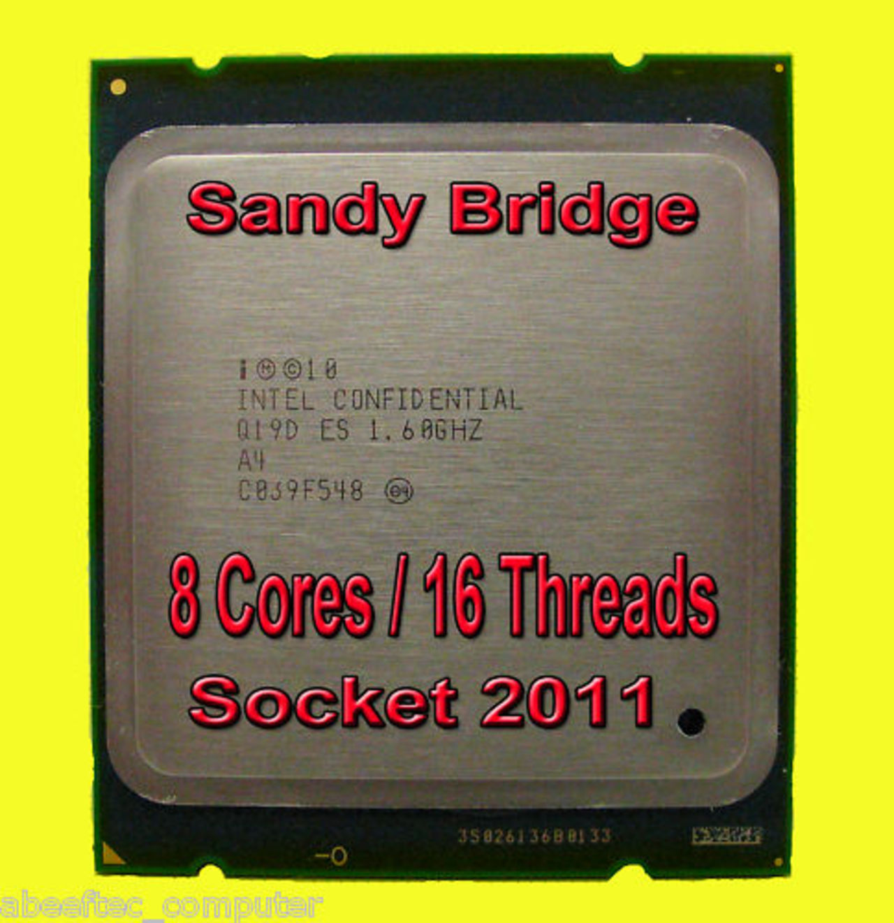 Sandy Brigde E-processorer på Ebay