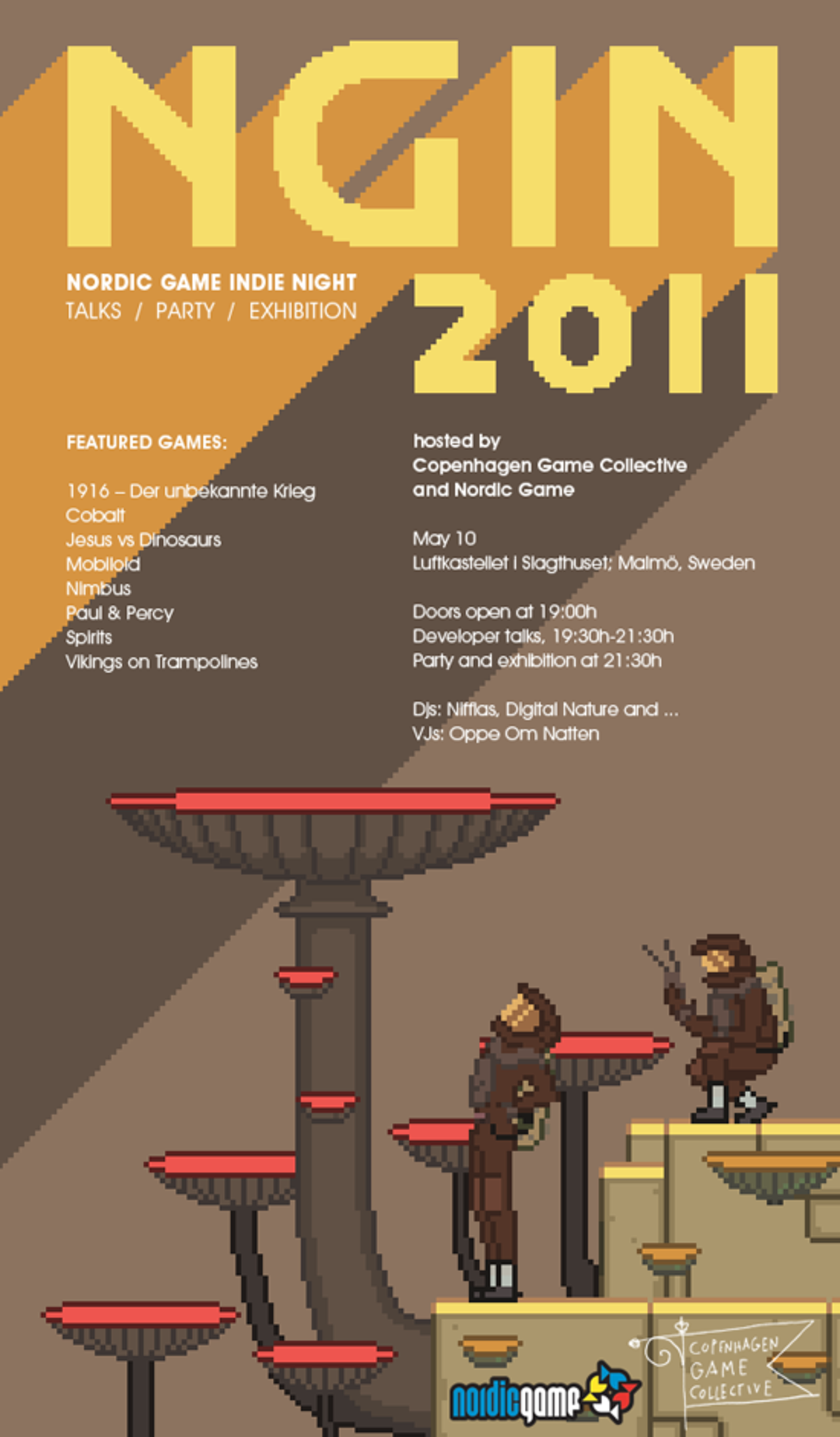 Kom och häng på Nordic Games Indie Night