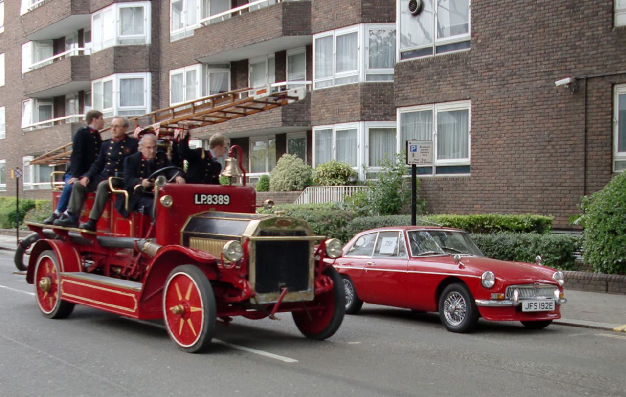 Lite vacker carspotting