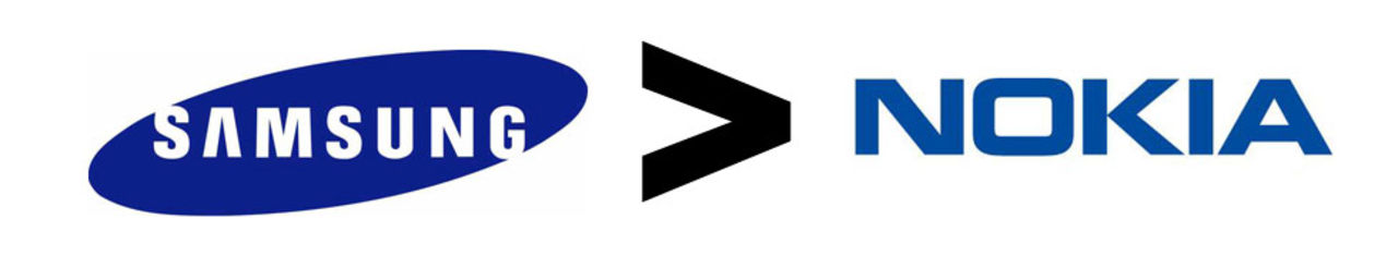 Samsung nu större än Nokia i Europa