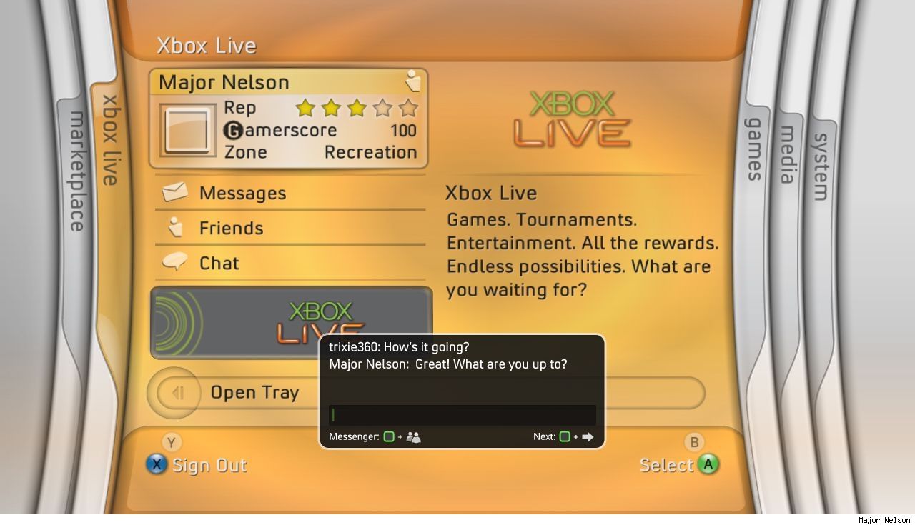 Dashboard-uppdatering till Xbox 360 på gång?