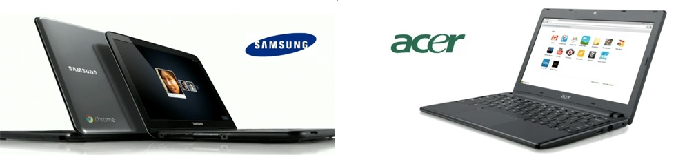 Chrome OS-datorer från Samsung och Acer kommer i juni