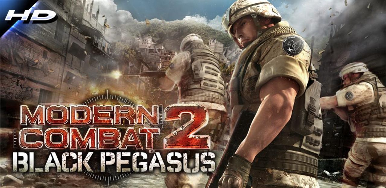 Modern Combat 2: Black Pegasus på Market