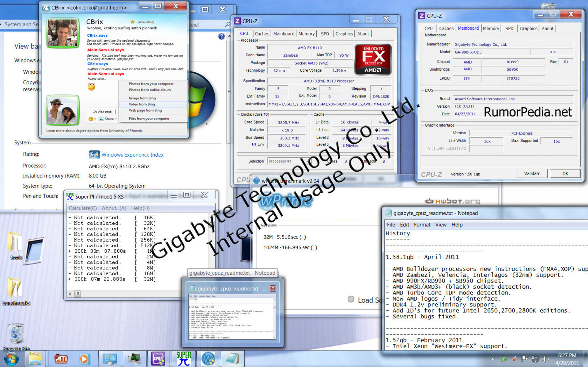 AMDs Zambezi FX-processor kan matcha Core i7 980X