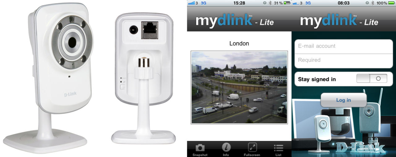 D-Link släpper hemövervakning för iOS och Android