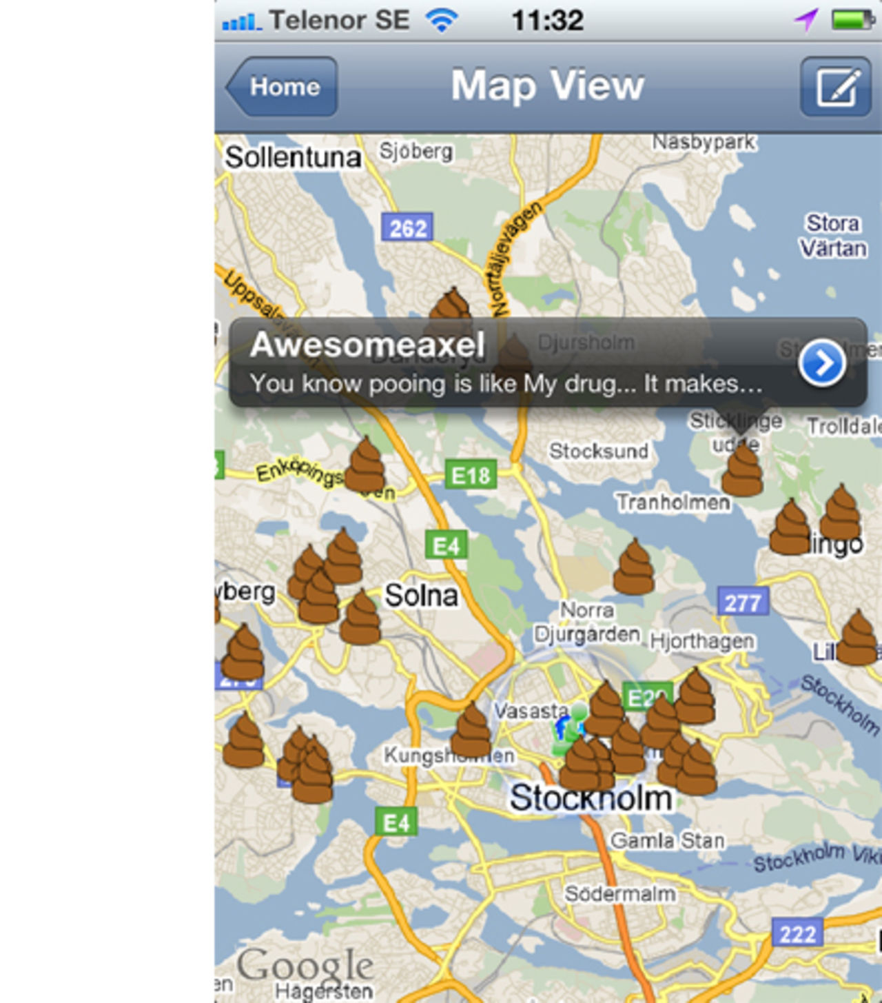 iPoo nu gratis i AppStore