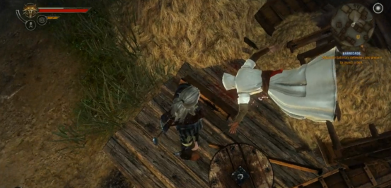 Grymt påskägg i The Witcher 2