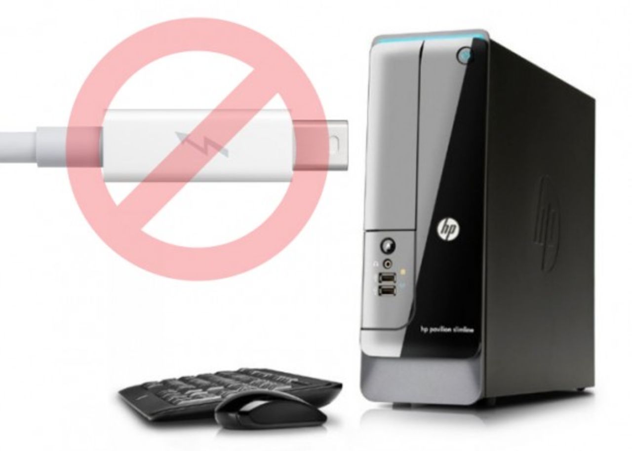 HP skippar Thunderbolt i nuläget