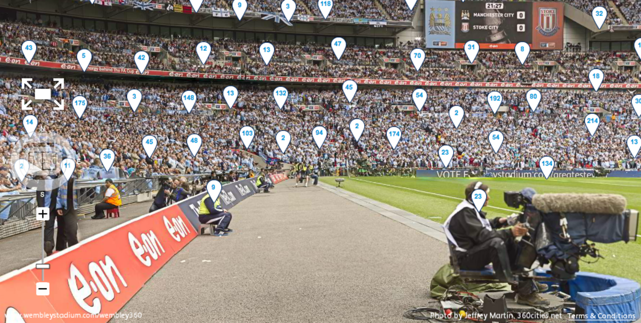 Gigapixel-panorma på 90 000 personer