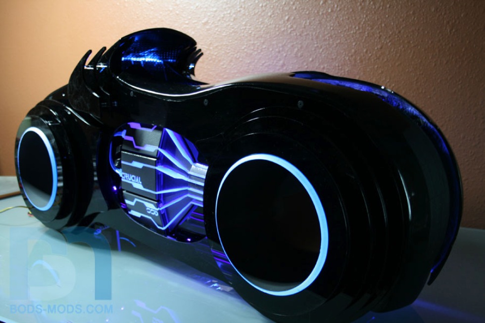 Motorcykel från Tron blir datorlåda