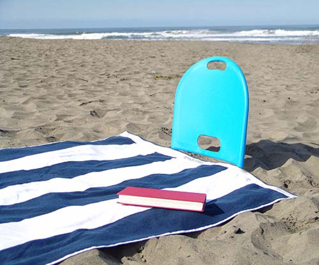 Enkel stol till stranden