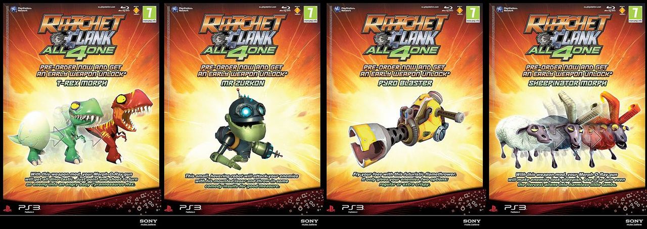 Släppdatum för Ratchet & Clank: All 4 One