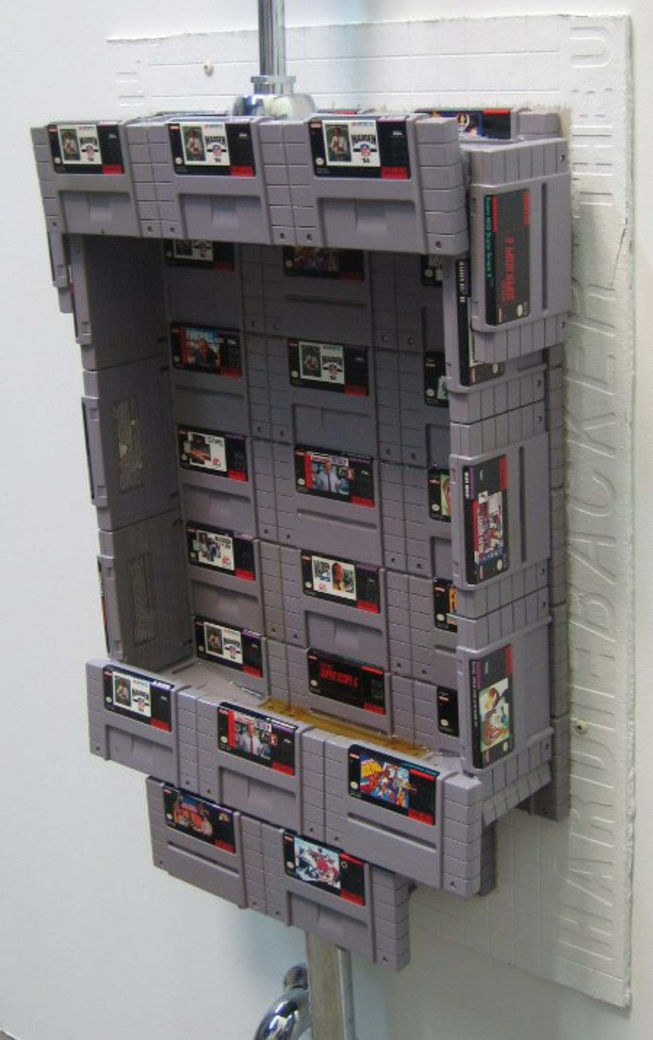 En pissoar av Super Nintendo-spel