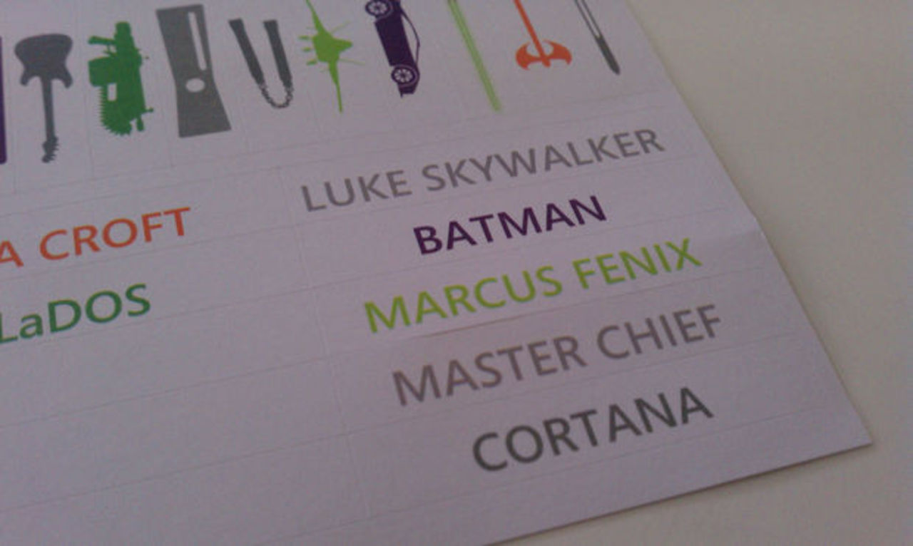 Halo-referenser i Microsoft-inbjudan