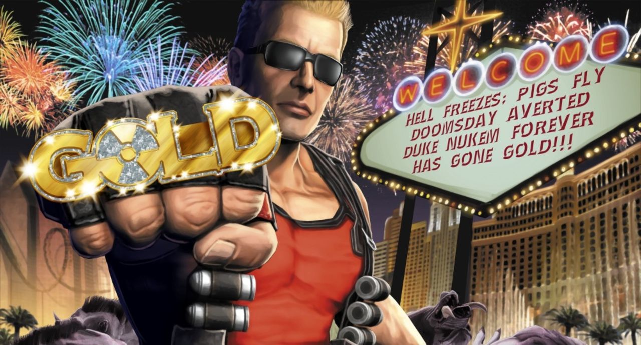 Duke Nukem Forever når guldstatus
