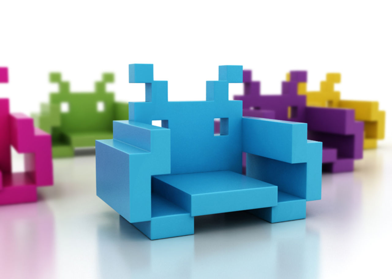 Space Invader Chair