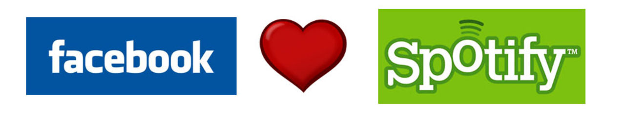 Facebook lanserar musiktjänst med Spotify