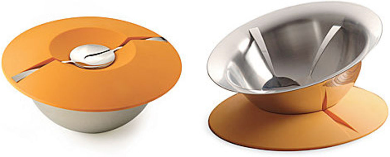 Lyxig och praktisk salladsskål