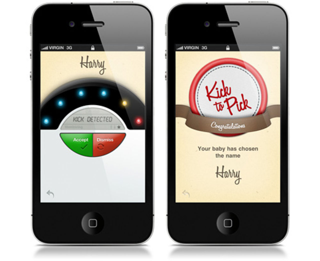 Låt barnet i magen bestämma sitt egna namn med denna app