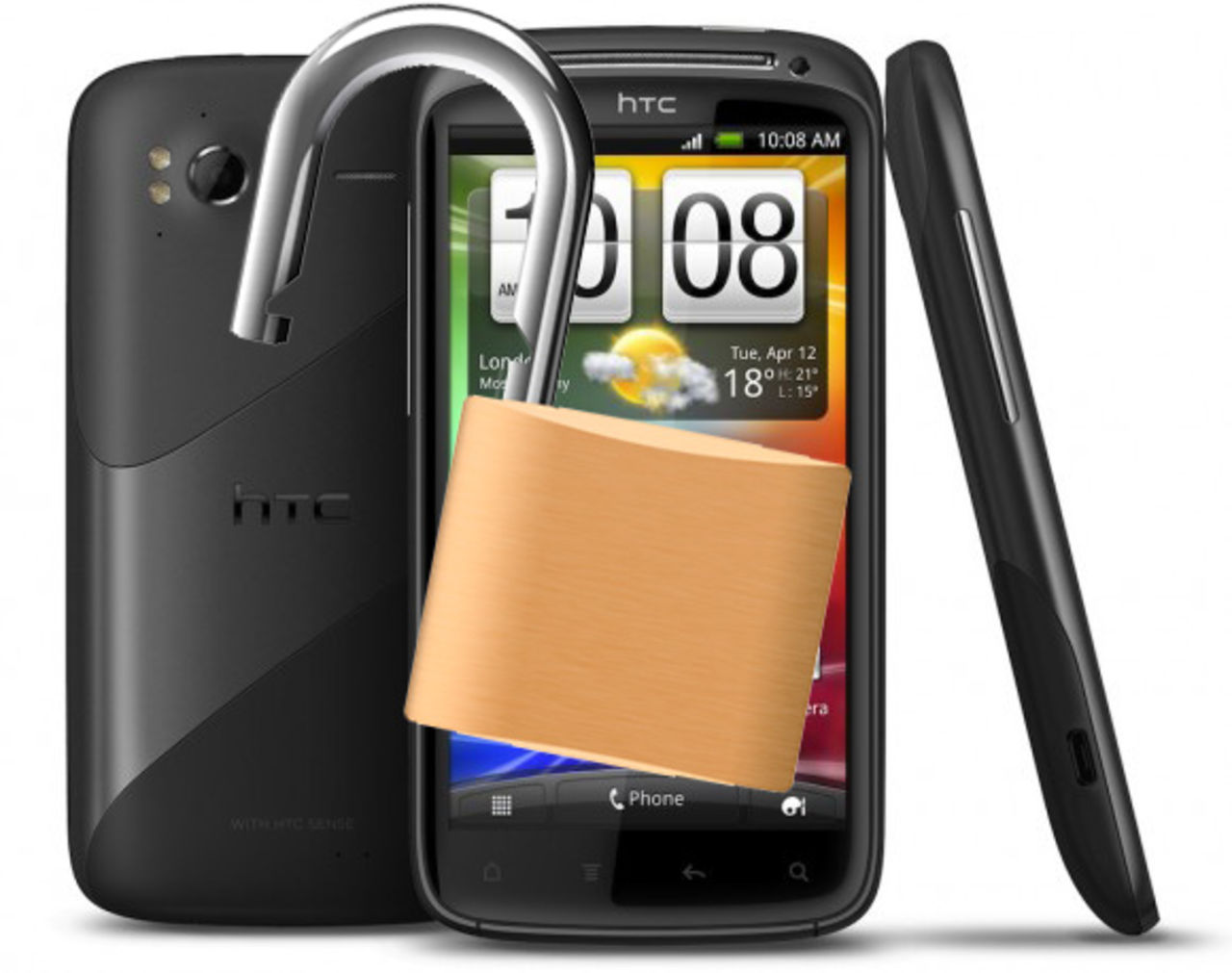 HTC låser upp bootloadern