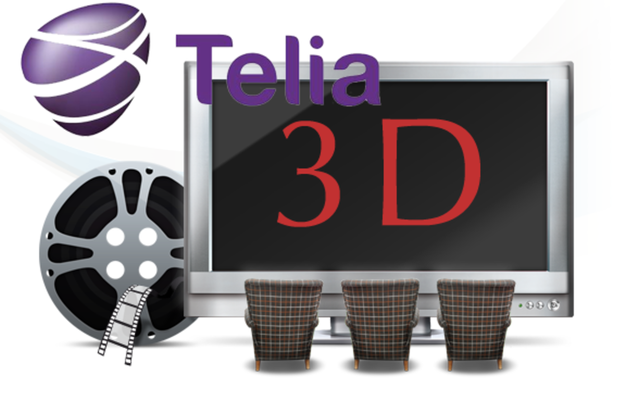 Telia börjar visa 3D-filmer