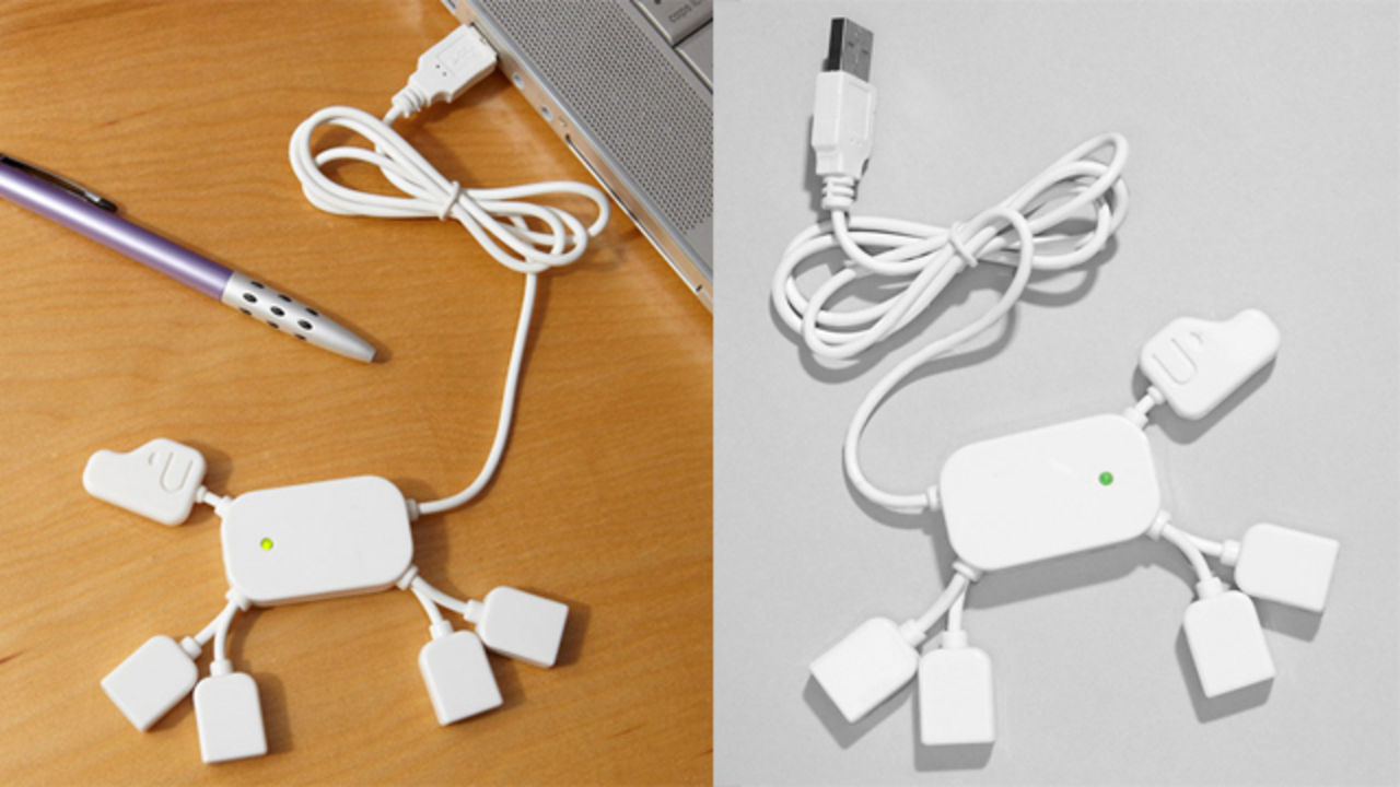 USB-hub-hund