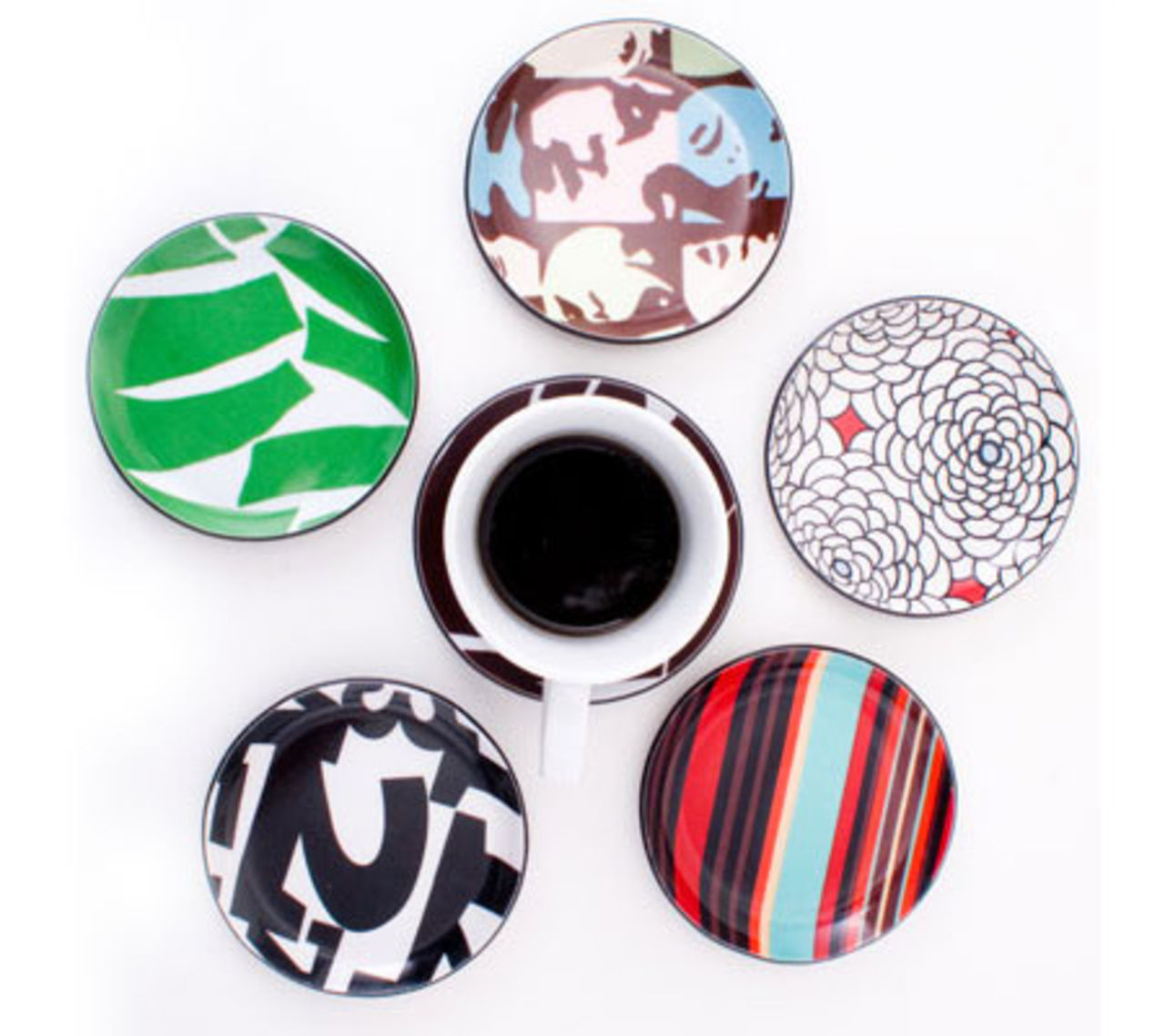 Snygga glasunderlägg