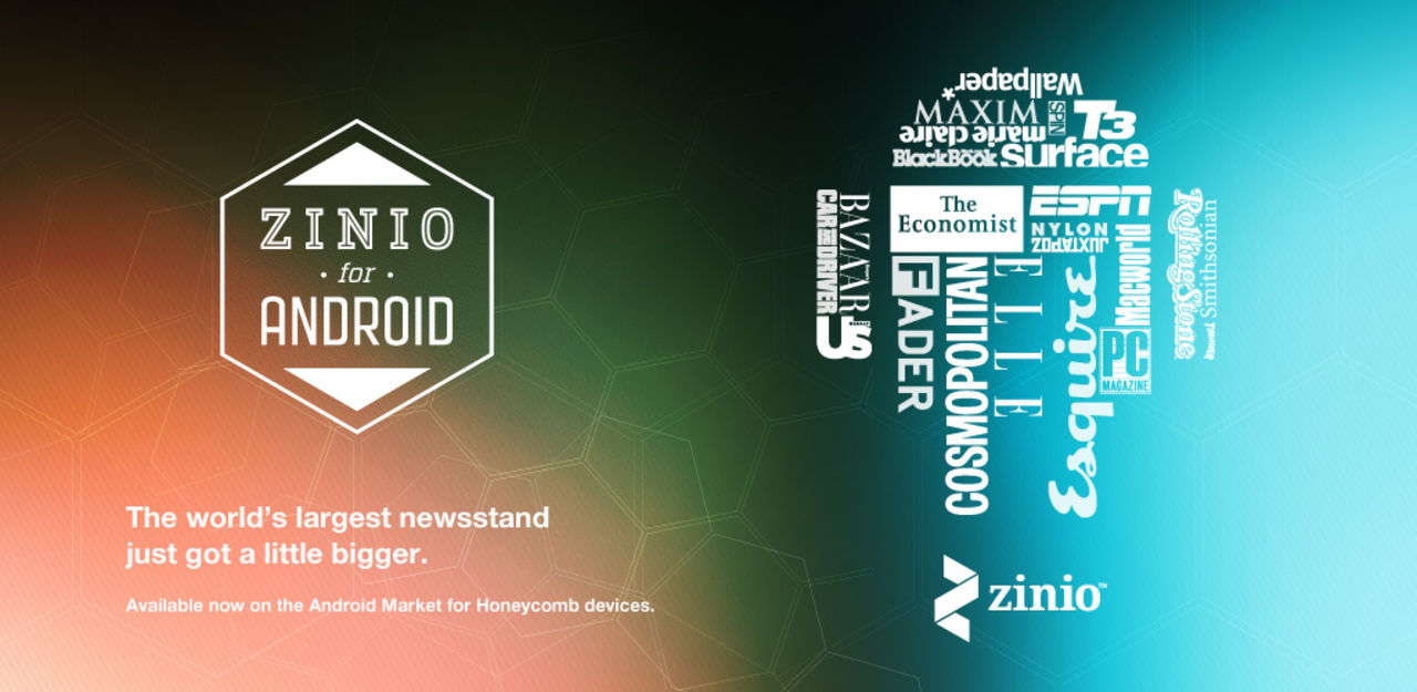 Zinio fixar tidningar till Android-tablets