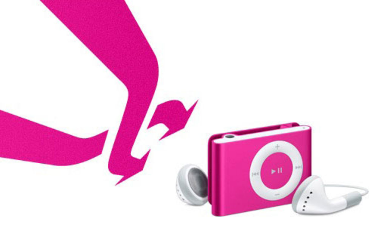 iPod shuffle en hundring billigare