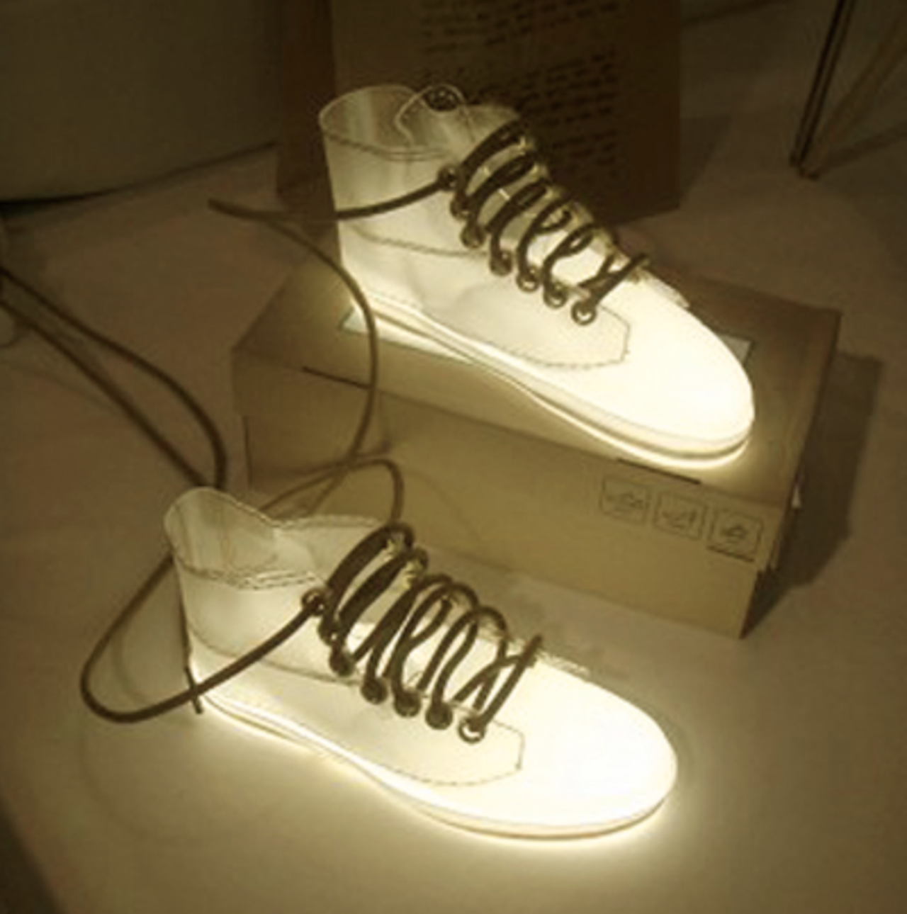 Lysande skor