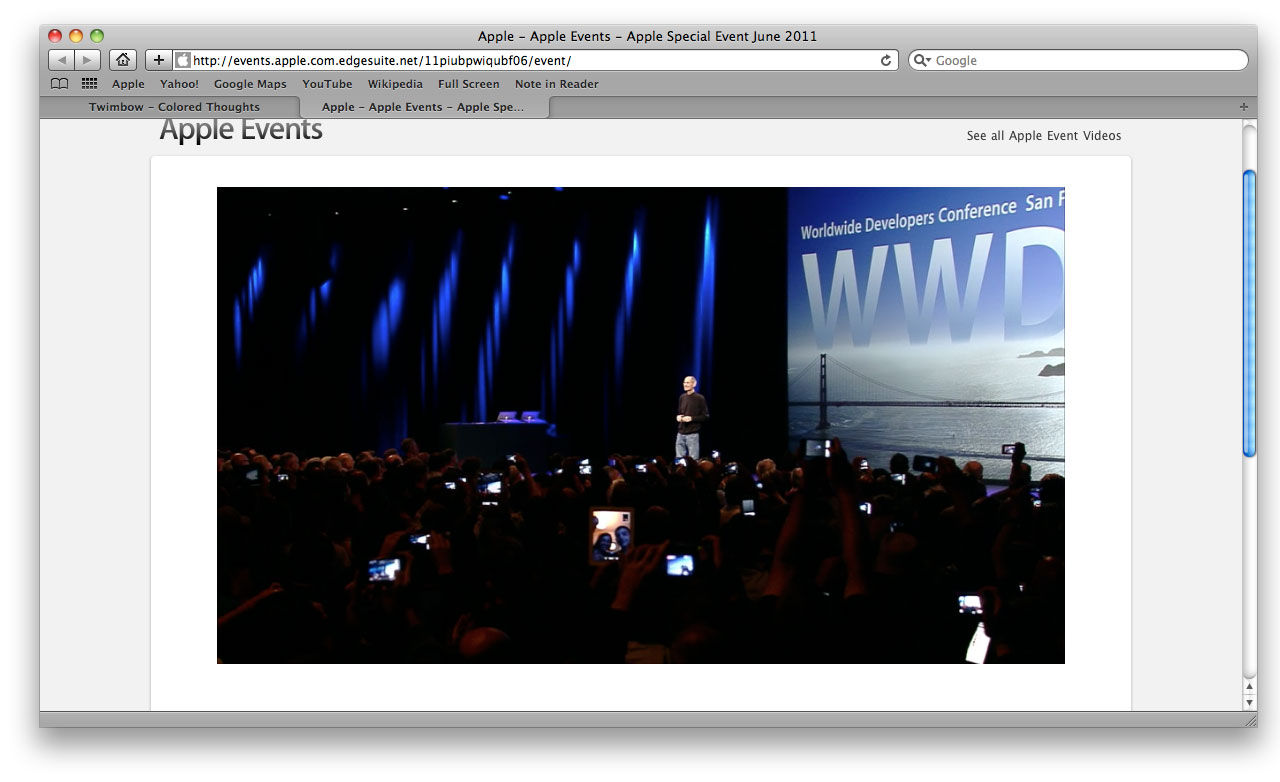 WWDC Keynote