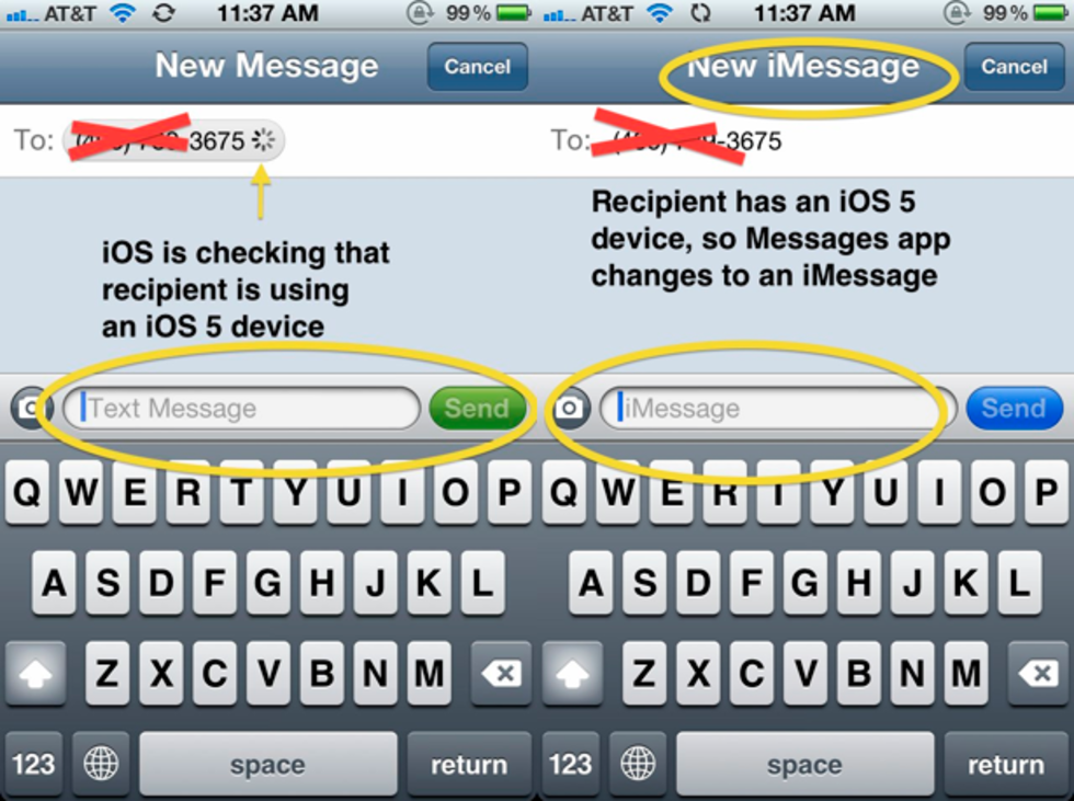 Genomgång av nya iMessage