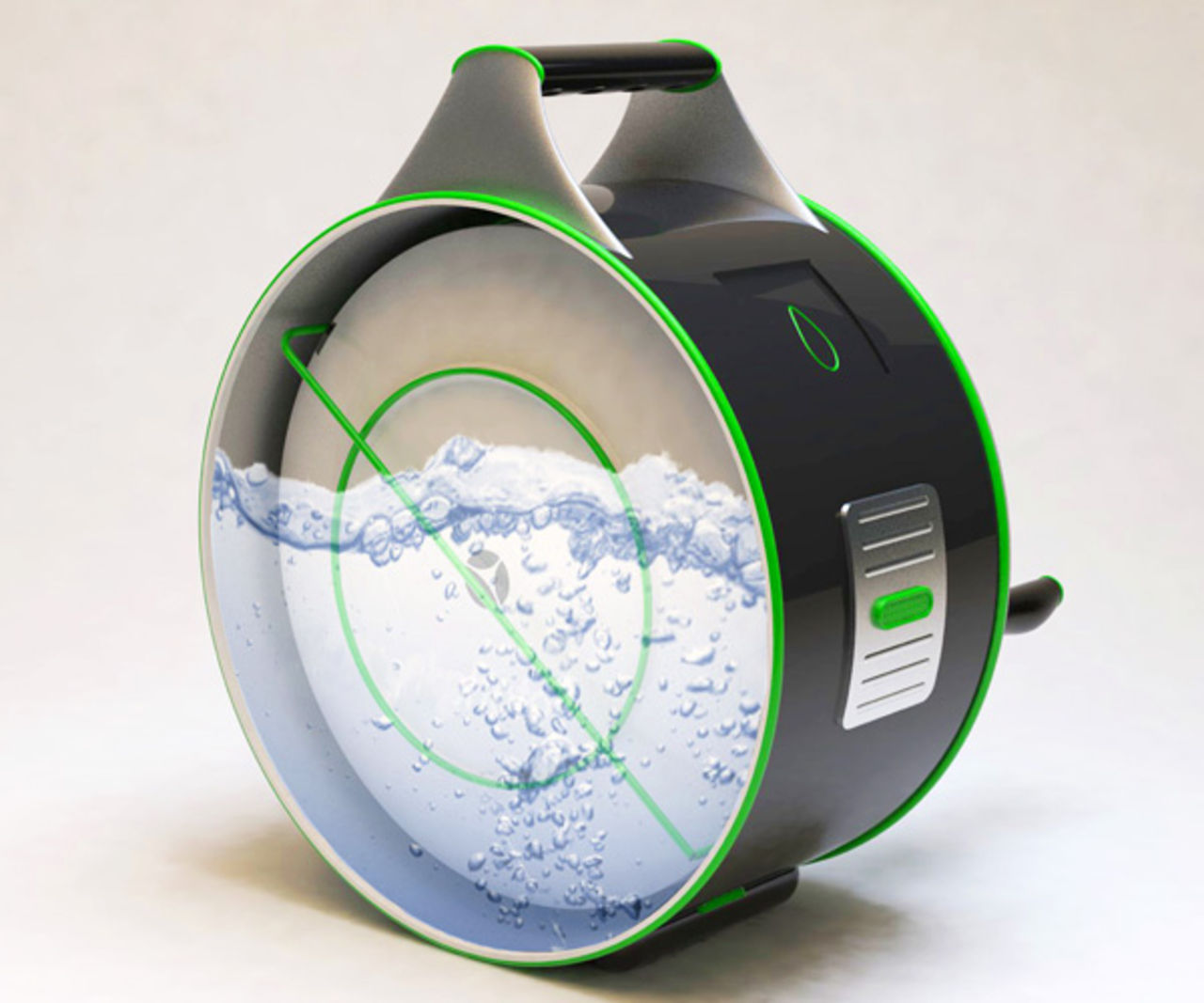 Diskmaskin som inte behöver el