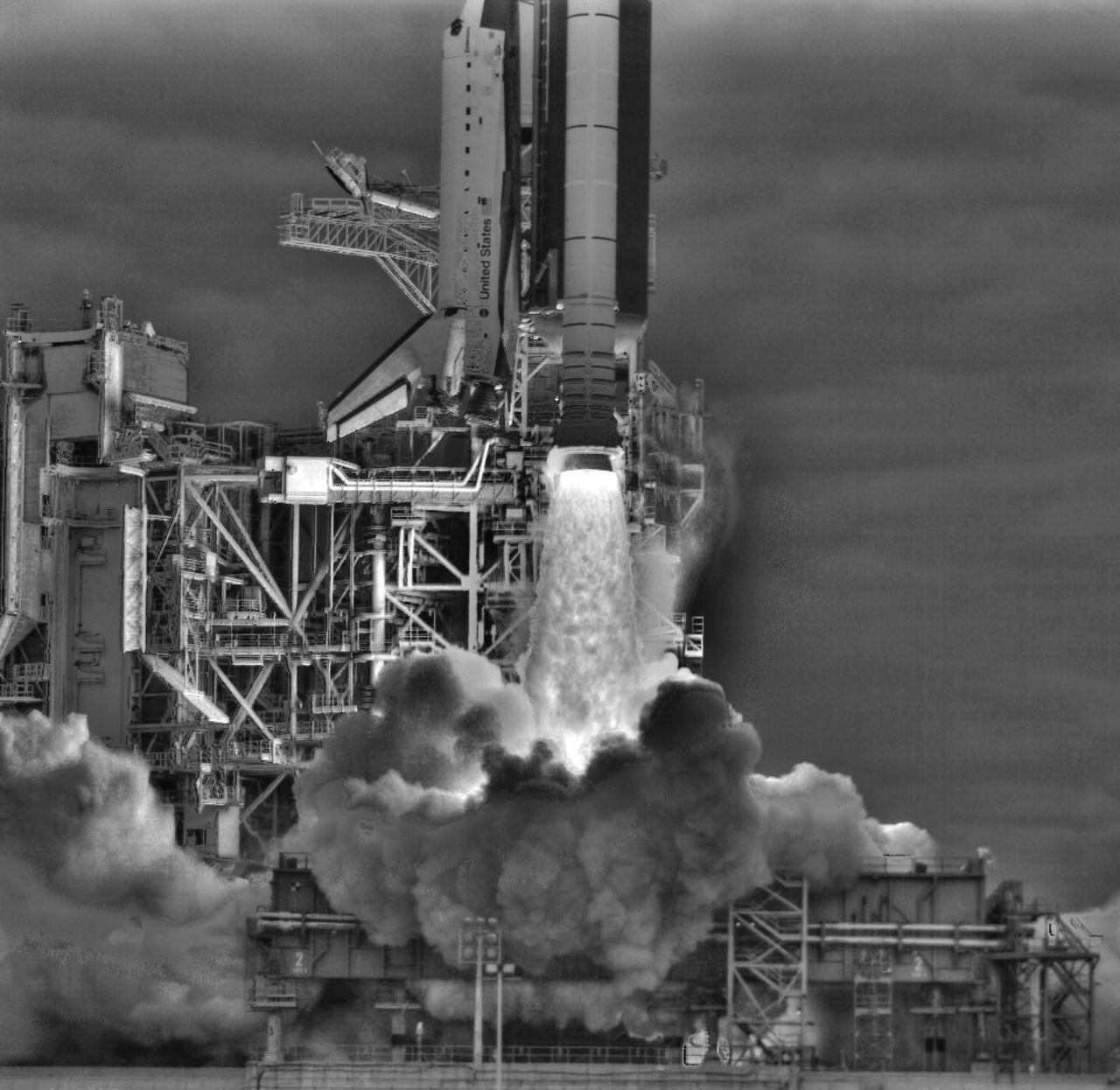 NASA filmade Endeavours uppskjutning i HDR