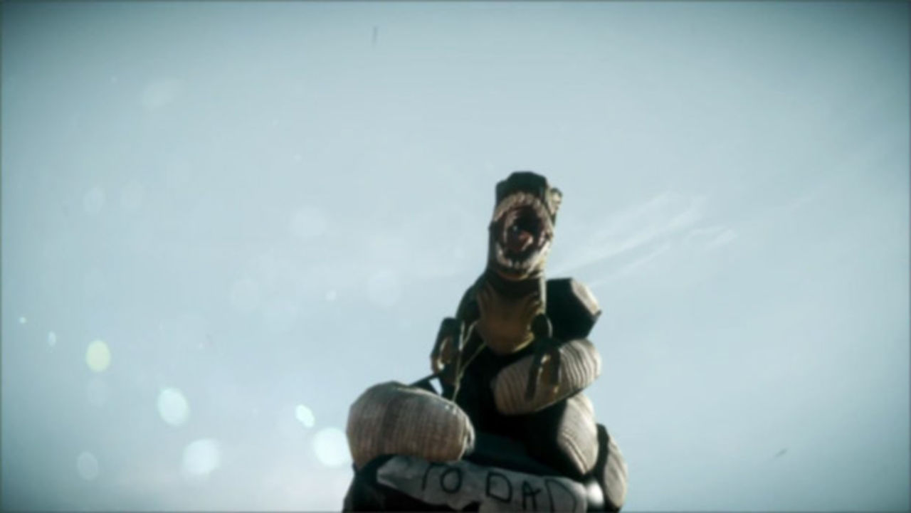 Varför en dinosaurie i BF3?