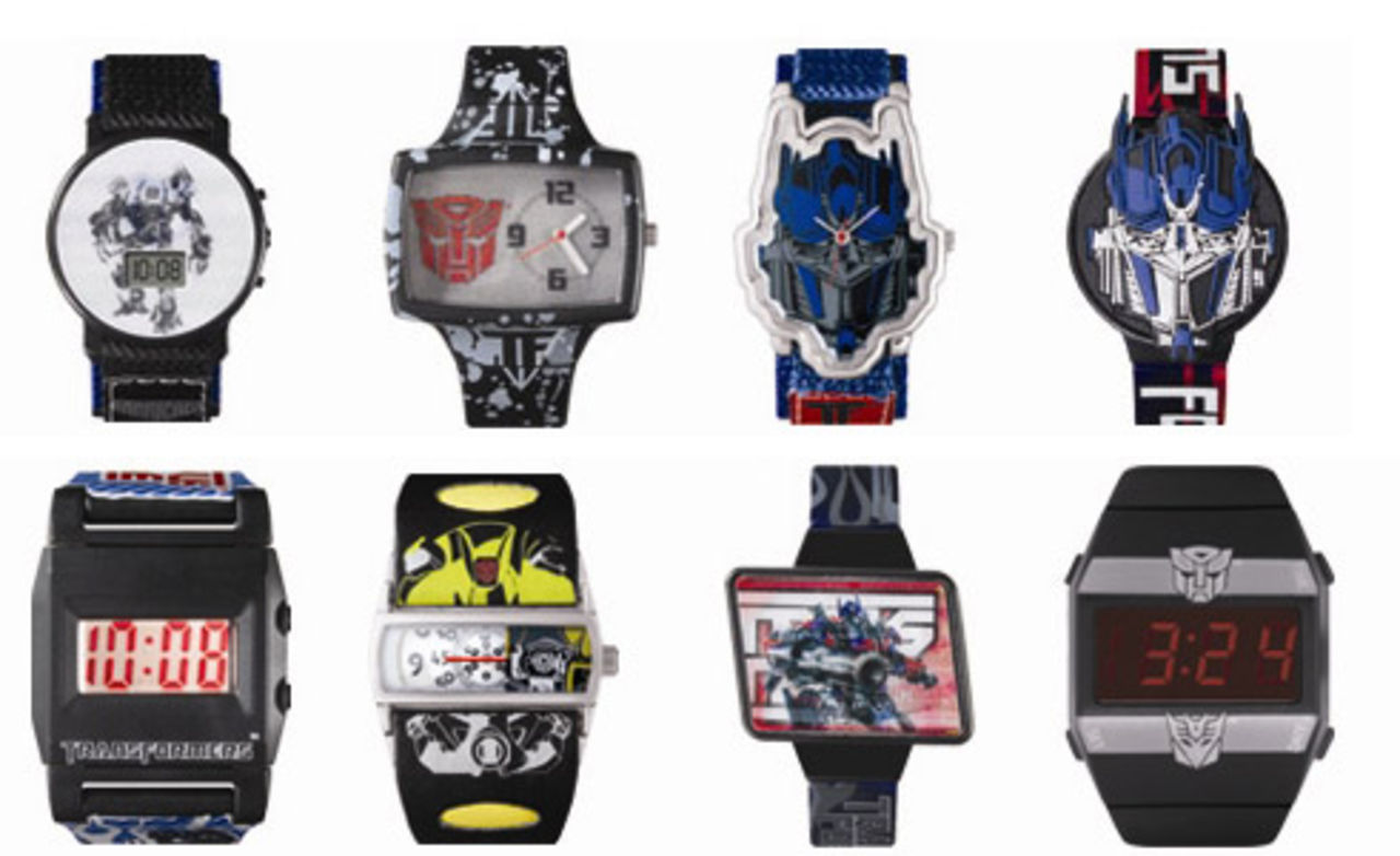 Transformers-klockor