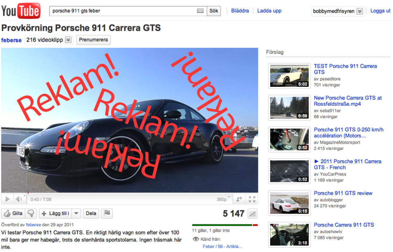 Endast 30 % av YouTube-användarna hoppar över reklamen