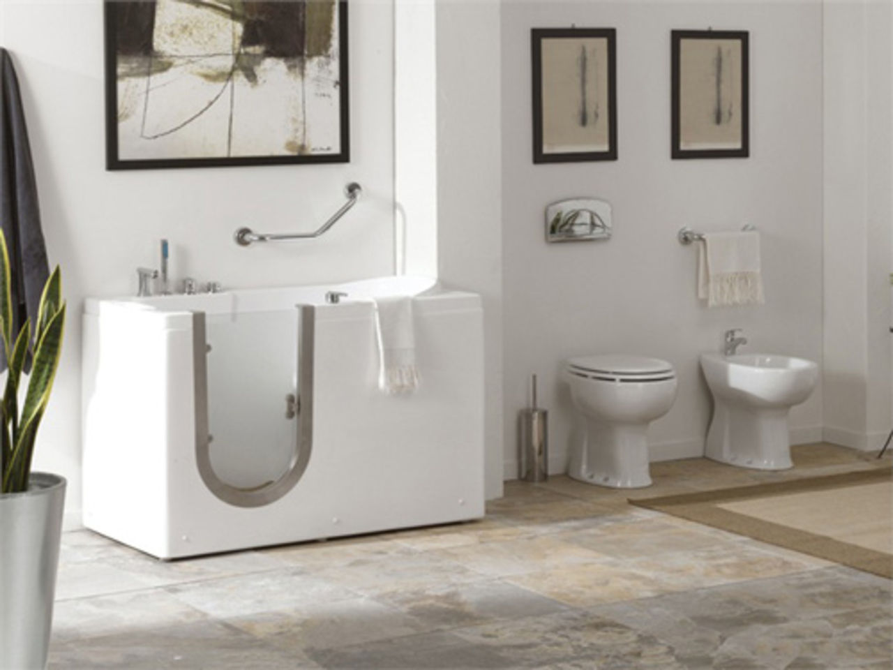 Badkar för stelbenta