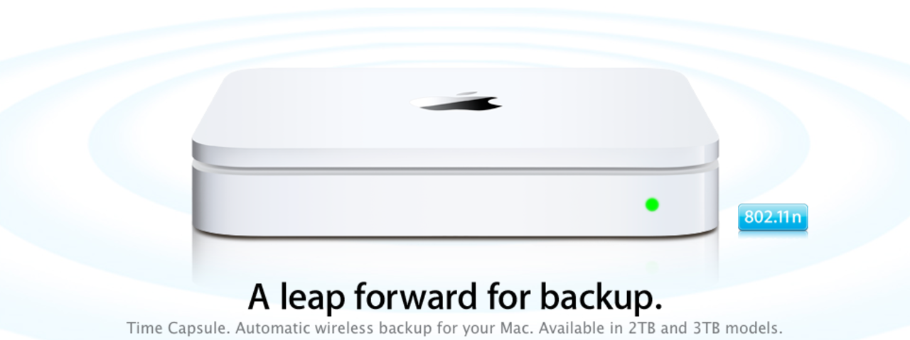 Ny Time Capsule - slukar nu 3TB