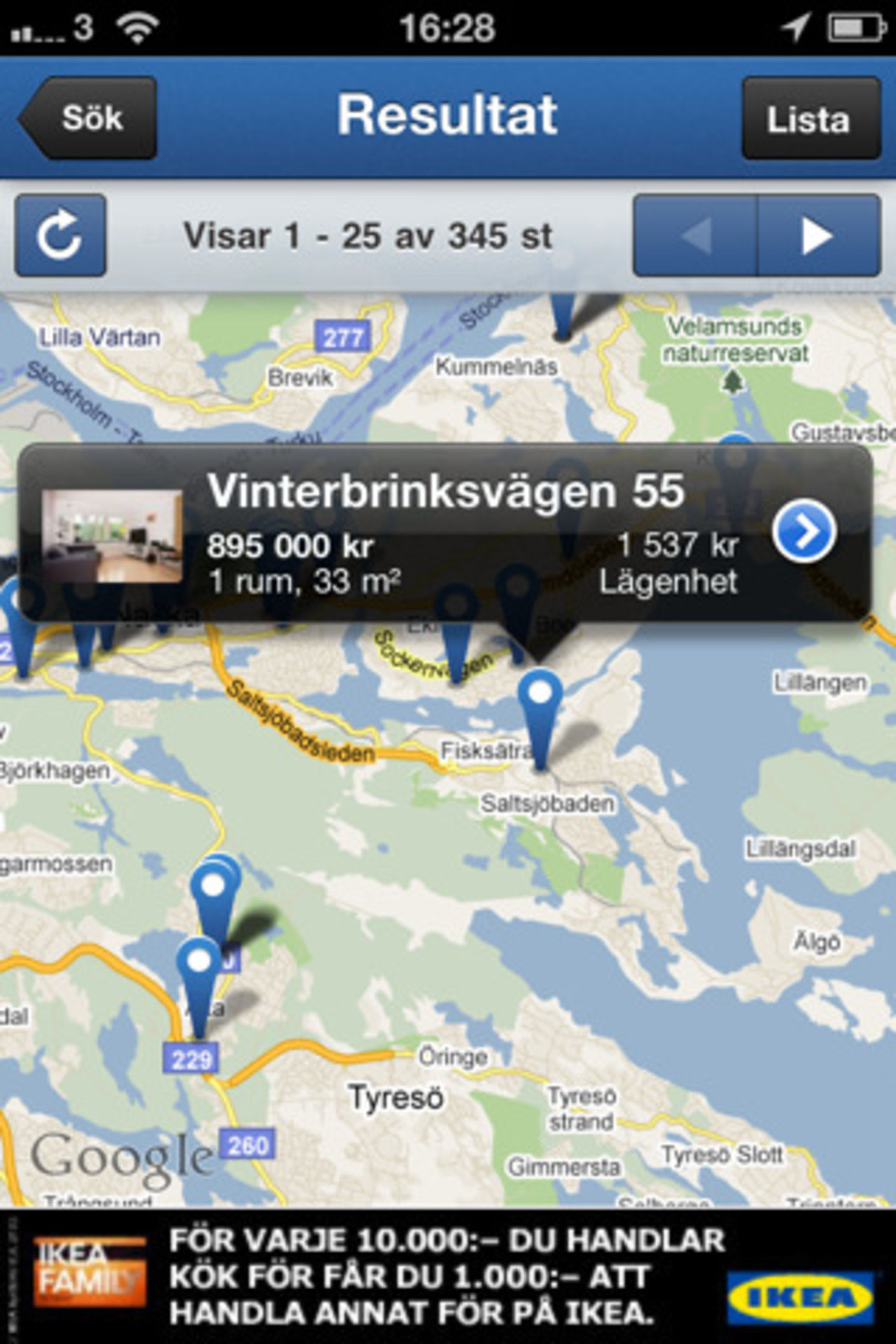 Hitta nya lyan med ny app