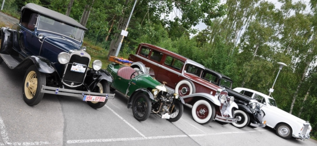 Mängder av klassiska bilar i Stockholm imorgon och på onsdag