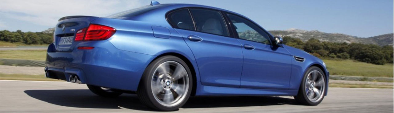 Nya BMW M5 kung på Ringen