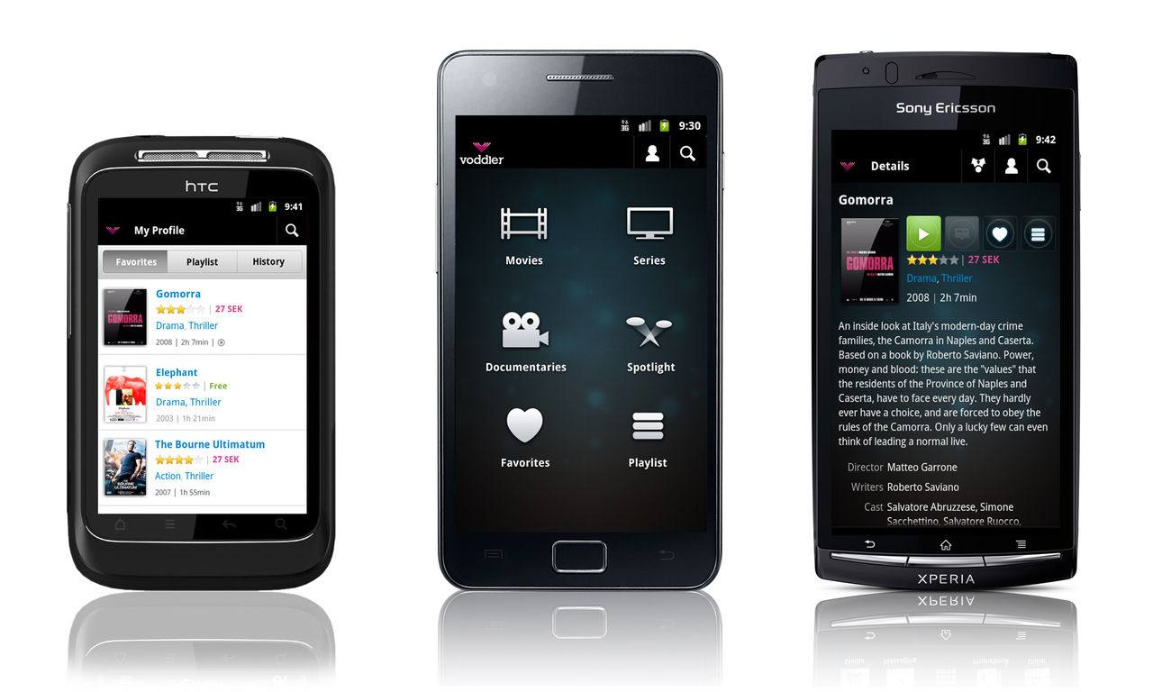 Voddler släpper androidapp