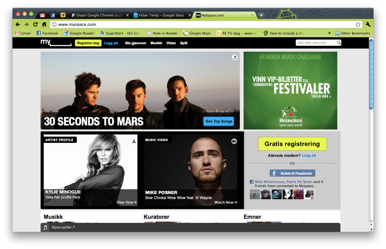 MySpace sålt för 35 miljoner dollar